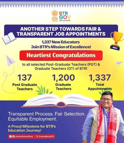 BTR GT PGT Result 2025